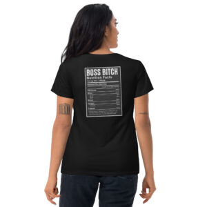 Boss Bitch short sleeve black t-shirt